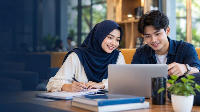 Ilustrasi langkah awal mengakses mata kuliah di spada